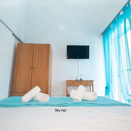 Aello Sea-Seafront Apartments Skála Foúrkas Eksteriør billede
