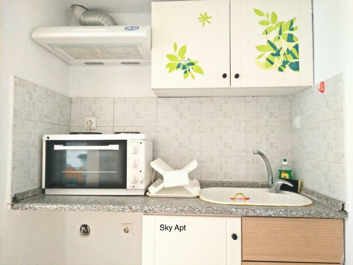 Aello Sea-Seafront Apartments Skála Foúrkas Eksteriør billede